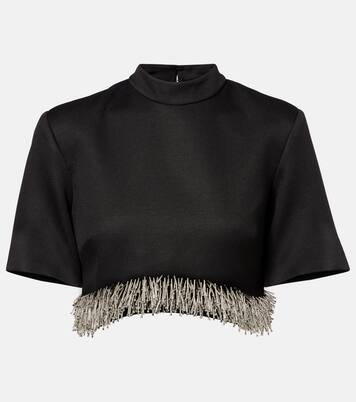 Jalen embellished cropped top | Simkhai