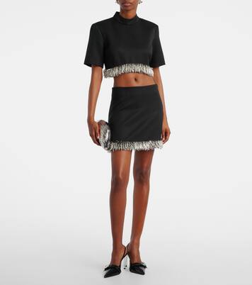 Jalen embellished cropped top | Simkhai