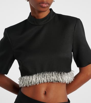 Jalen embellished cropped top | Simkhai