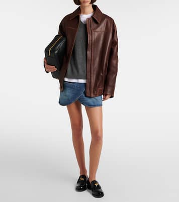 Chaqueta Huntington de piel | Simkhai