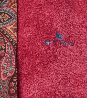 Cotton terry bathrobe | Etro
