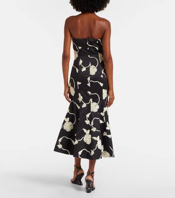 Ana embroidered midi dress | Rotate