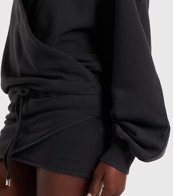Cotton jersey sweatshirt dress | The Attico