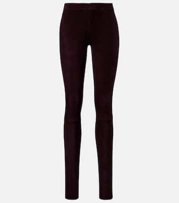 Carolyn suede leggings | Stouls