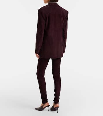 Carolyn suede leggings | Stouls