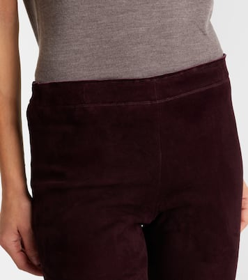 Carolyn suede leggings | Stouls