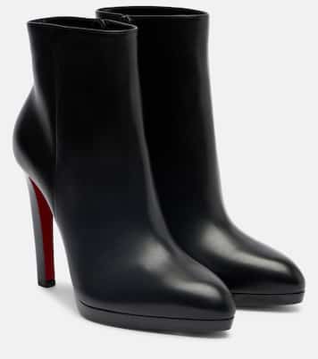 Fannylove 120 leather ankle boots | Christian Louboutin