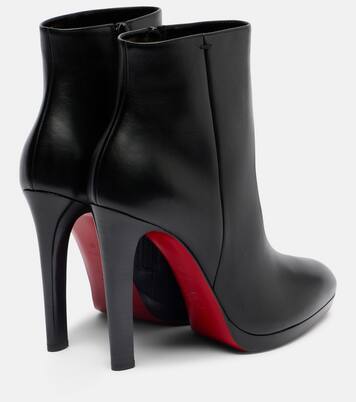 Fannylove 120 leather ankle boots | Christian Louboutin