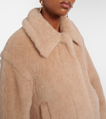 Tritone cropped teddy jacket | Max Mara