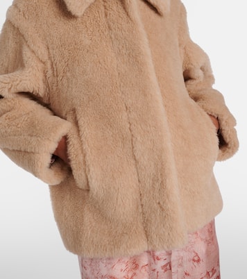 Tritone cropped teddy jacket | Max Mara