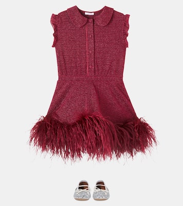 Lumière Plumage dress | Oséree Kids