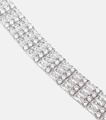 Crystal-embellished choker | Self-Portrait