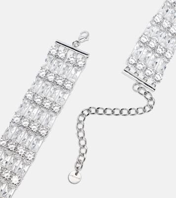 Crystal-embellished choker | Self-Portrait
