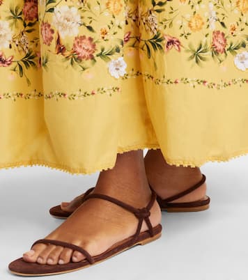 Laurel suede sandals | Staud