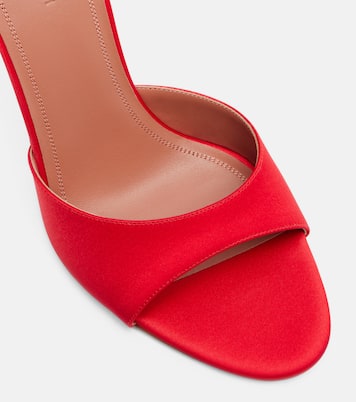 Mules Elodie 90 in raso | Amina Muaddi