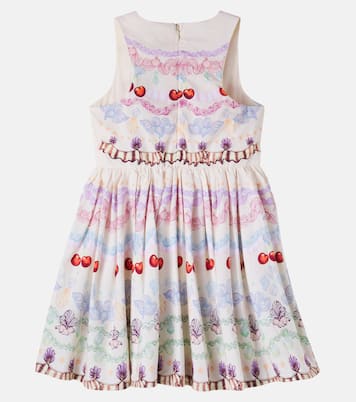 Caisi printed cotton dress  | Molo