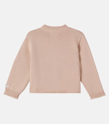 Baby Danta embroidered cotton cardigan | Donsje