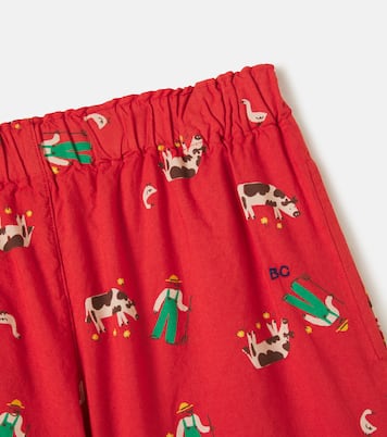 Farm Adventure printed cotton pants | Bobo Choses