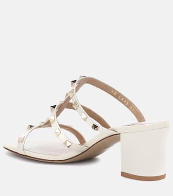 Mules Rockstud Spike en cuir | Valentino Garavani