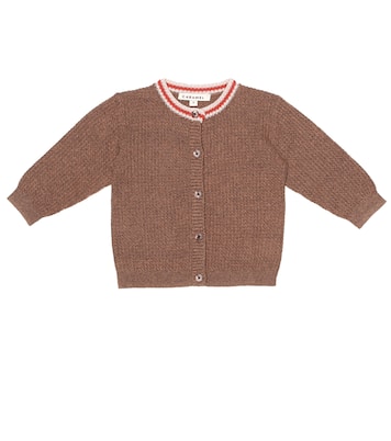 Baby - Cardigan Camden in cotone | Caramel