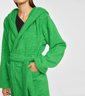 Bata de baño en rizo de algodón | Bottega Veneta