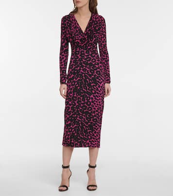 Leopard-print midi dress | Tom Ford
