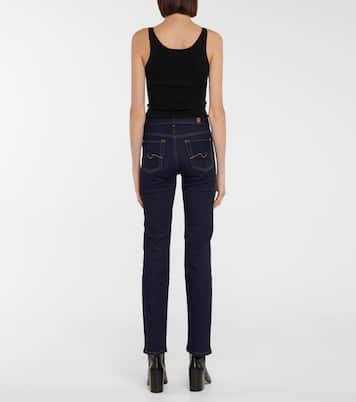 Jeans The Straight de tiro medio | 7 For All Mankind
