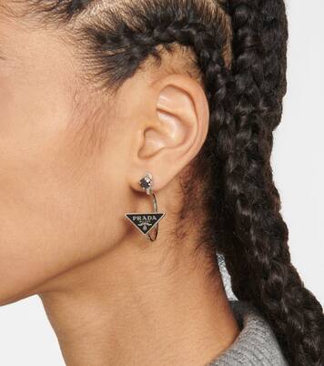 Orecchini Symbole in argento | Prada