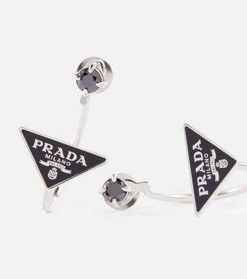 Orecchini Symbole in argento | Prada