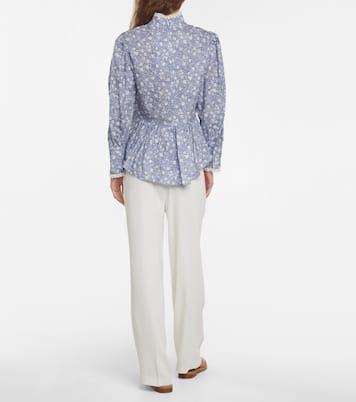 Bluse aus einem Baumwollgemisch | See By Chloé