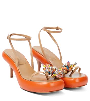 Verzierte Sandalen aus Leder | Dries Van Noten