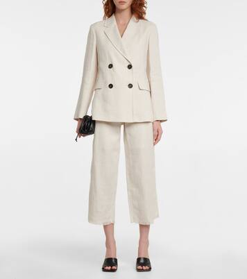 Weite Hose Franci aus einem Leinengemisch | 'S Max Mara