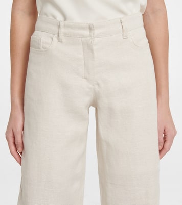 Weite Hose Franci aus einem Leinengemisch | 'S Max Mara