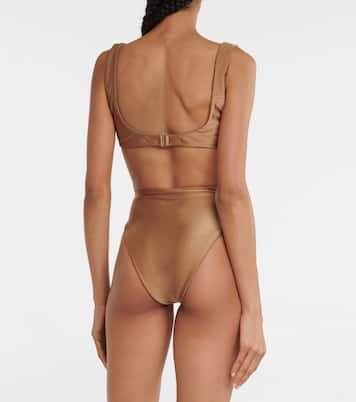 Incline high-rise bikini bottoms | Jade Swim