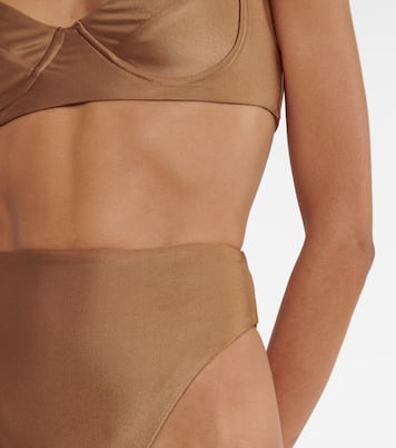 Incline high-rise bikini bottoms | Jade Swim