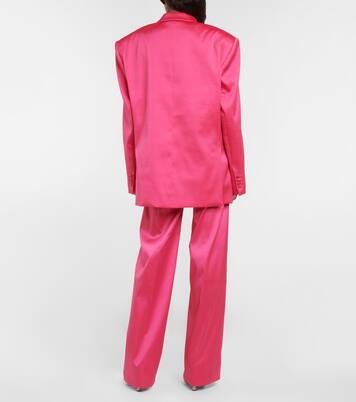 Doppelreihiger Blazer aus Satin | Magda Butrym
