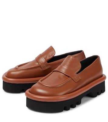 Bumper leather platform loafers | JW Anderson