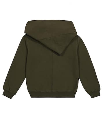 Felpa Mountain in cotone con cappuccio | Rick Owens Kids