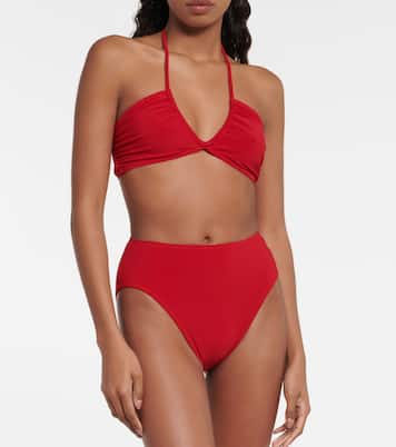 Braga de bikini de tiro alto | Norma Kamali