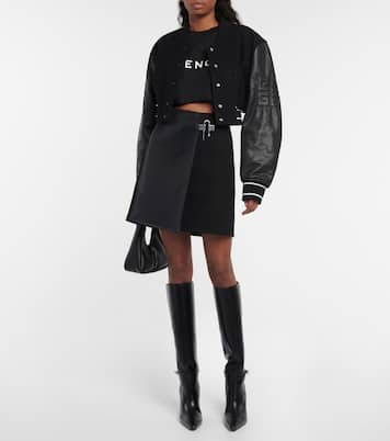 Camiseta cropped con logo | Givenchy