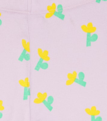 Bébé – Legging Sea Flower en coton mélangé | Bobo Choses