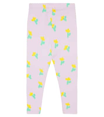 Bébé – Legging Sea Flower en coton mélangé | Bobo Choses