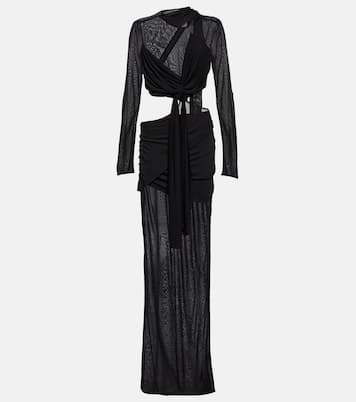 Cutout crêpe jersey gown | Tom Ford