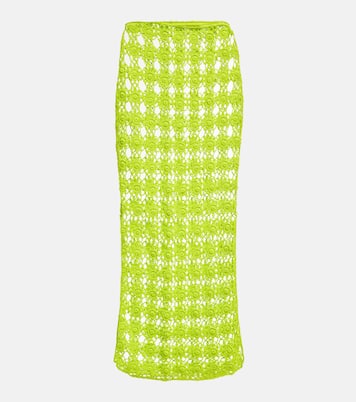 Bella crochet cotton maxi skirt | Anna Kosturova
