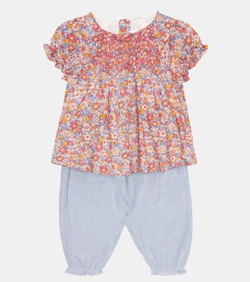 Baby cotton top and pants set | Tartine et Chocolat