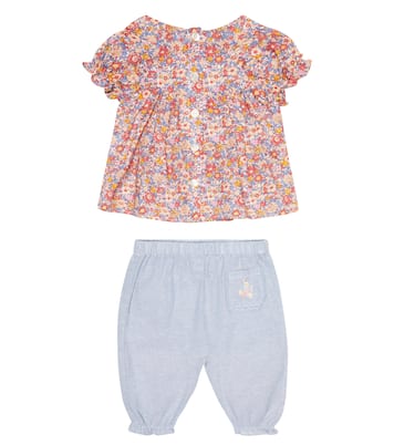 Baby cotton top and pants set | Tartine et Chocolat