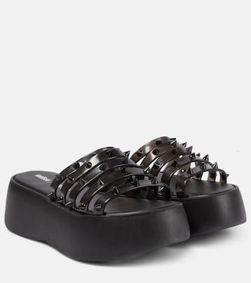 x Melissa Becky Punk platform slides | Jean Paul Gaultier