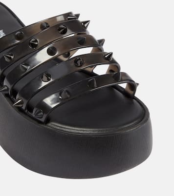 x Melissa Becky Punk platform slides | Jean Paul Gaultier