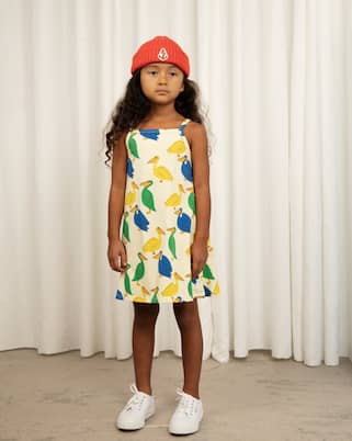 Printed jersey dress | Mini Rodini