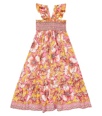Abito Cindy in cotone con stampa | Poupette St Barth Kids